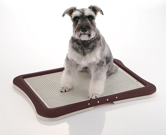 Richell Pee Tray With Mesh Regular (45W x 35D x 4H cm) - Pink