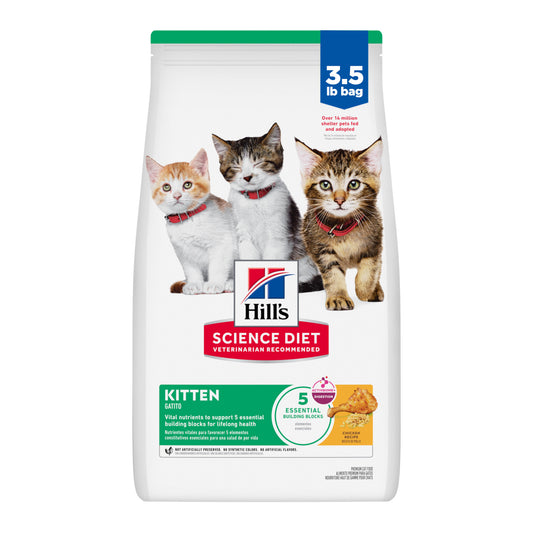 Hill's Science Diet Feline Kitten Chicken Recipe 3.5lbs
