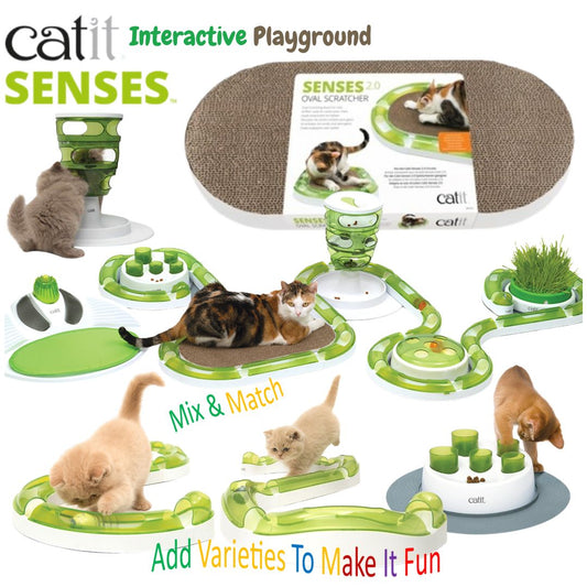 Catit 43170 Senses 2.0 Oval Scratcher