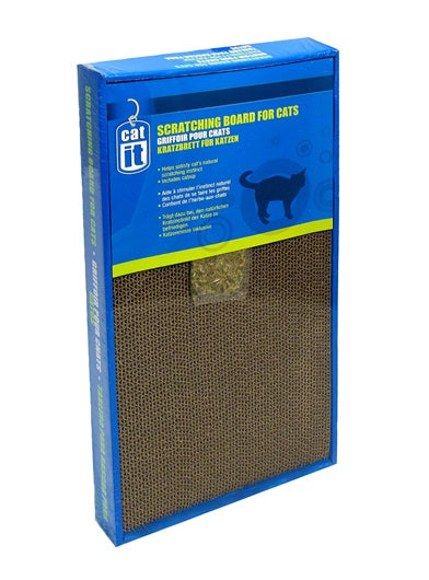 Catit 52411-Cat Scratching Board with Catnip - Large