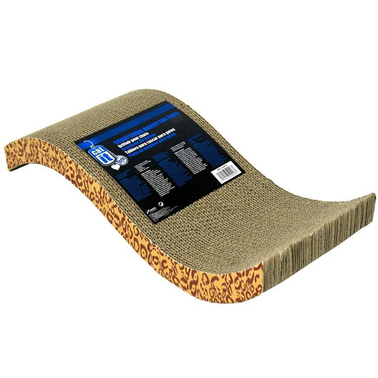 Catit 52418-Cat Scratcher with Catnip - Animal - S-Shape