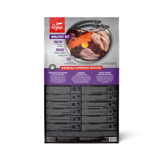 ORIJEN Dog Freeze-Dried Infused Adult Large Breed 11.4kg