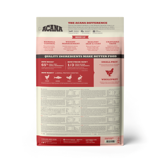 ACANA Cat Freeze-Dried Coated Indoor Entree 4.5kg