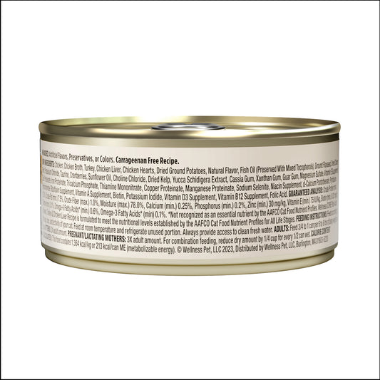 Wellness Cat Canned CORE® Pâté Chicken, Turkey & Chicken Liver 5.5oz