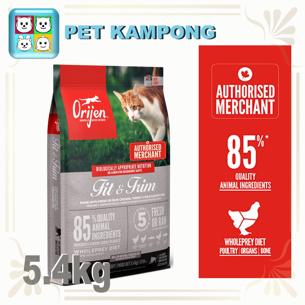 Orijen Cat Fit & Trim 5.4kg (Buy 2> extra 5% off)