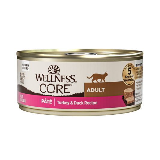 Wellness Cat Canned CORE® Pâté Turkey & Duck 5.5oz