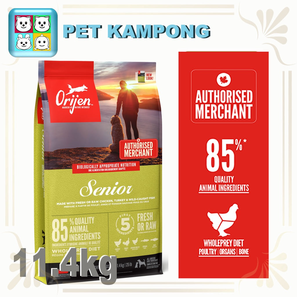Orijen Dog Senior 11.4kg (Buy 2> extra 5% off)