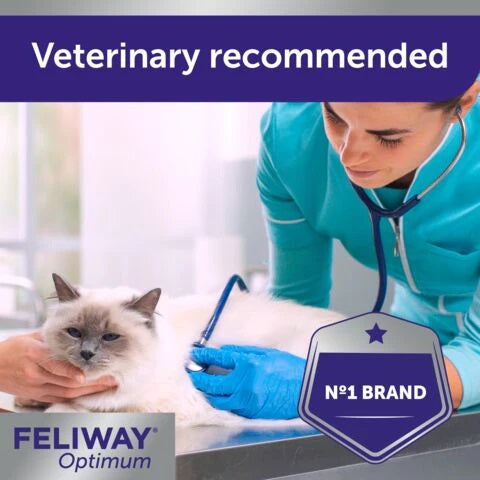FELIWAY Optimum Plug-In Diffuser Starter Kit (48 ml)