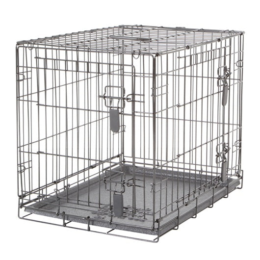 Dogit Two Door Wire Home Crates with divider - Available in XS, S, M, L, XL & XXL