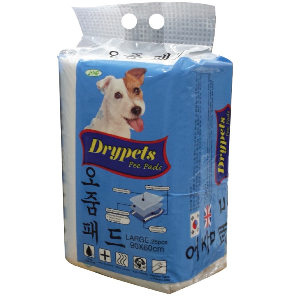 JANP DRYPETS PEE PADS PET SHEETS LARGE 60x90 CM - 25PCS