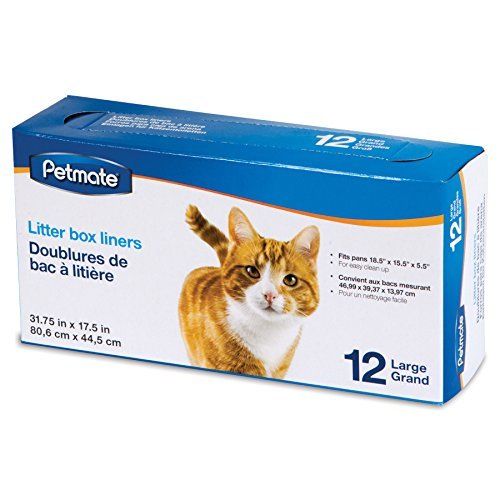 Petmate Cat Litter Box Liner 12 Large