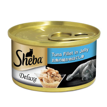 Sheba Deluxe Tuna Fillet in Jelly 85g x 24