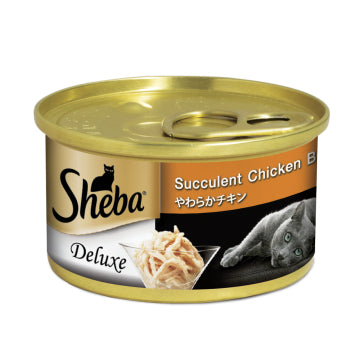 Sheba Deluxe Tuna and White Fish in Gravy 85g x 24