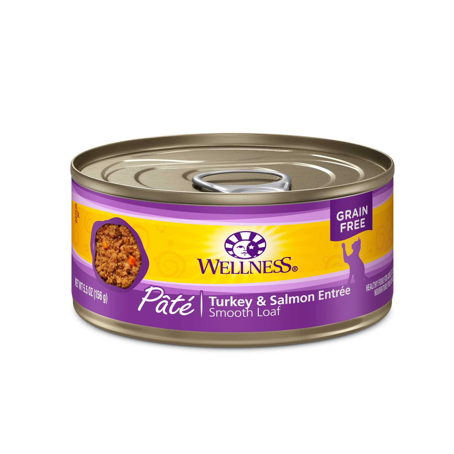 Wellness Cat Canned Complete Health™ Pâté Turkey & Salmon 5.5oz