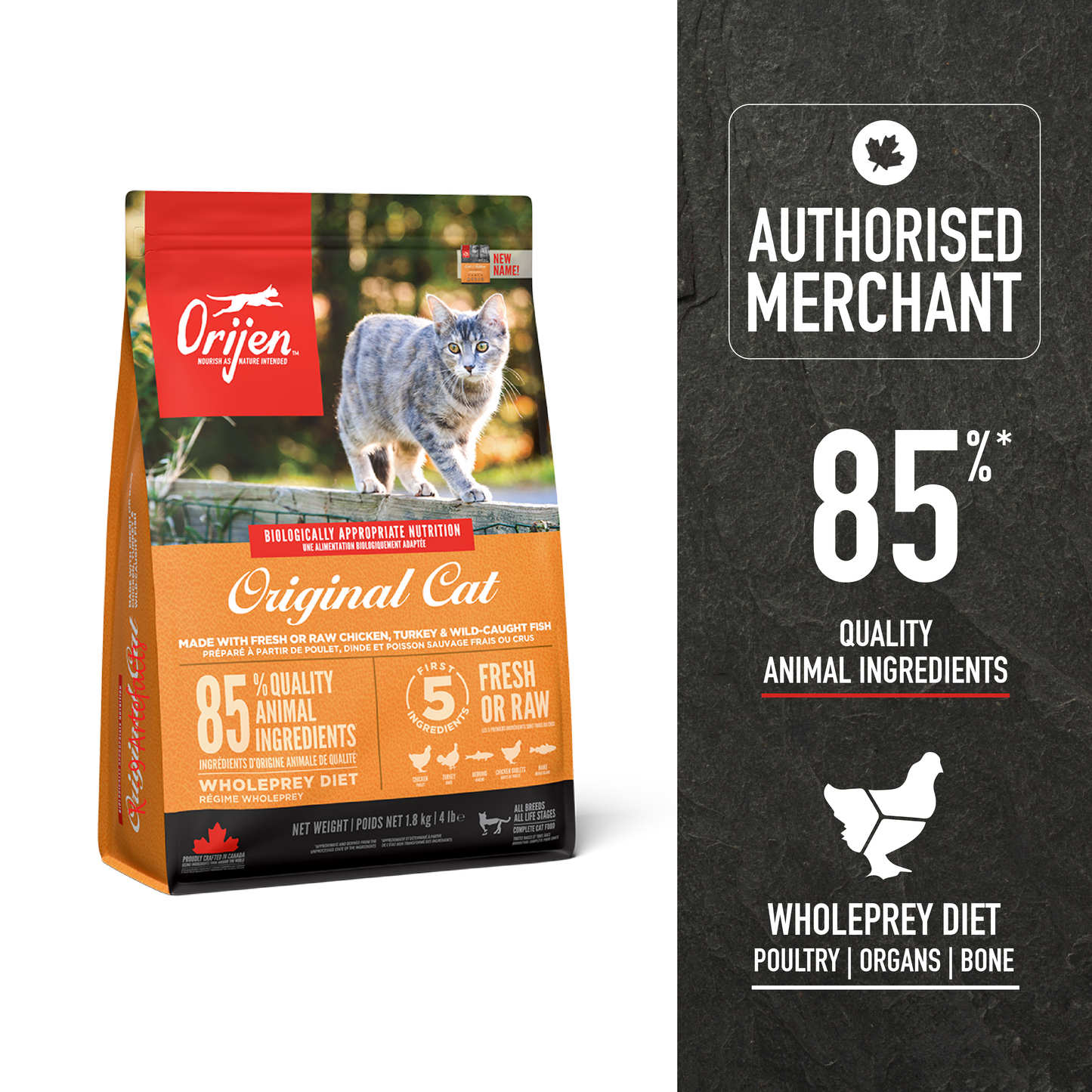 Orijen Original Cat 1.8kg (Buy 2> extra 5% off)