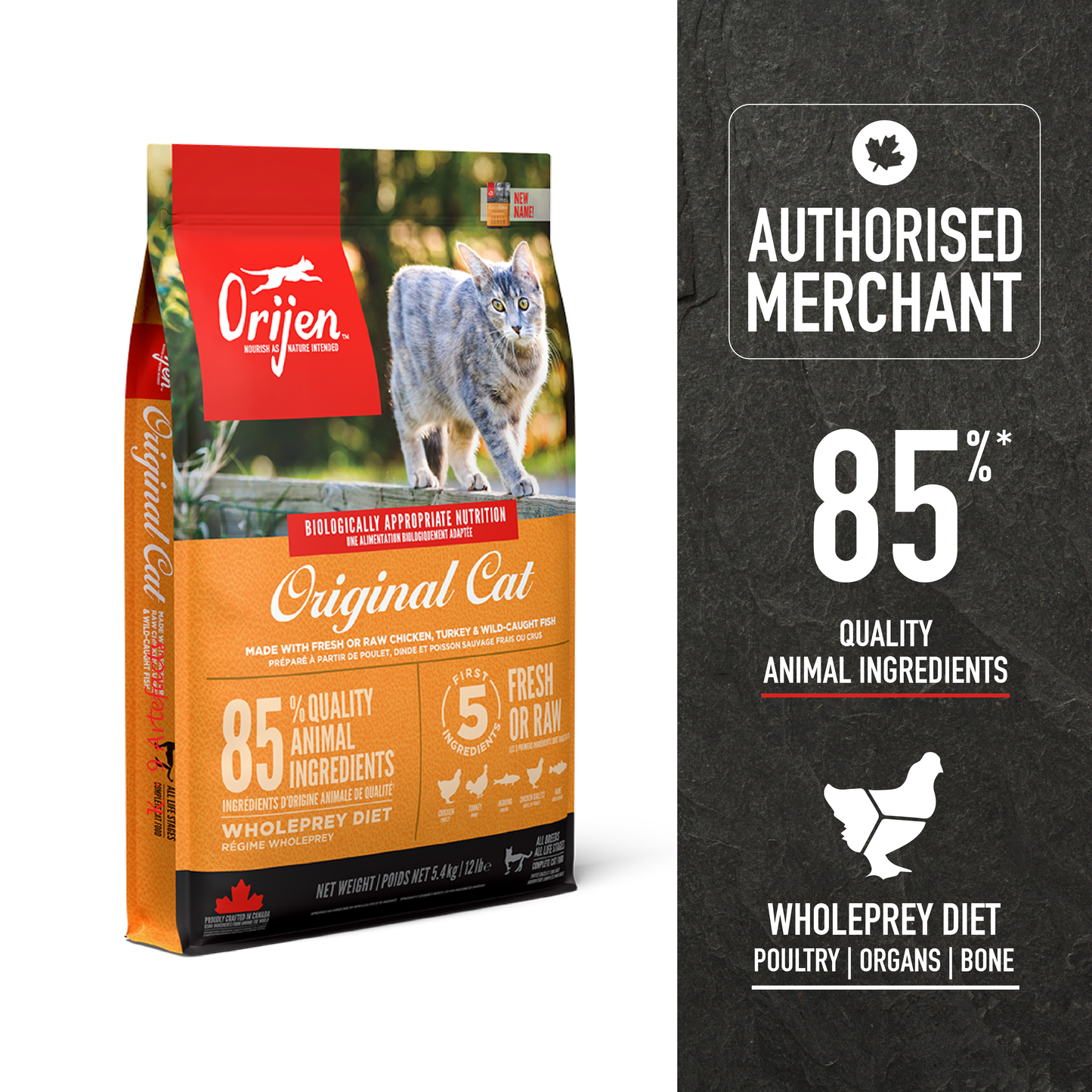 Orijen Original Cat 5.4kg (Buy 2> extra 5% off)