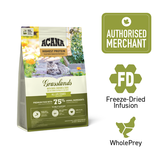 ACANA Cat Freeze-Dried Infused Grasslands Cat 1.8kg
