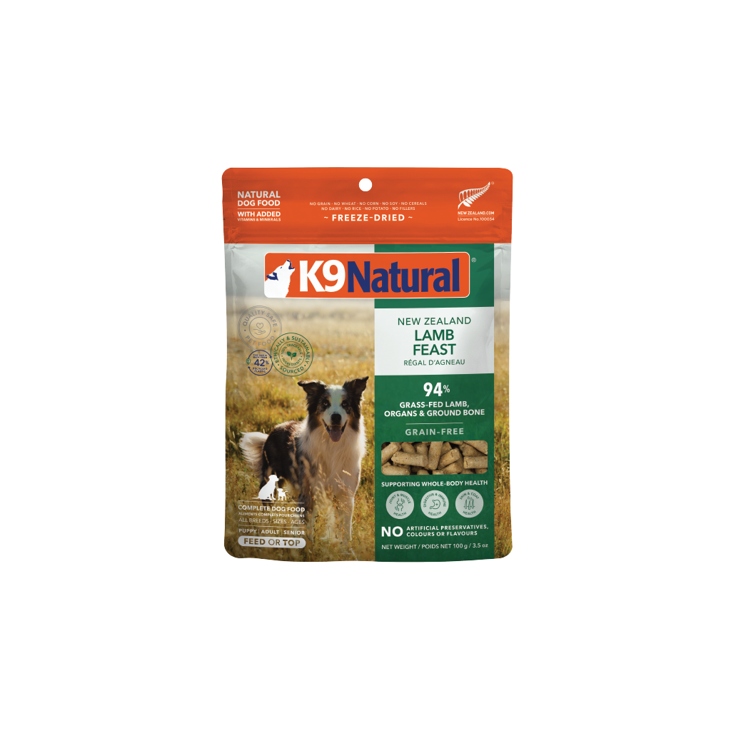 K9 Natural Freeze Dried Lamb Feast [Any 2 extra 5% off]