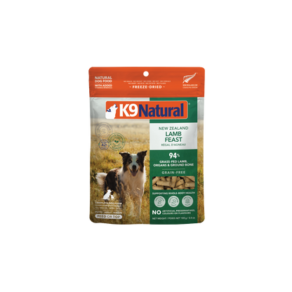 K9 Natural Freeze Dried Lamb Feast [Any 2 extra 5% off]