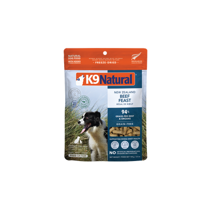 K9 Natural Freeze Dried Beef Feast [Any 2 extra 5% off]
