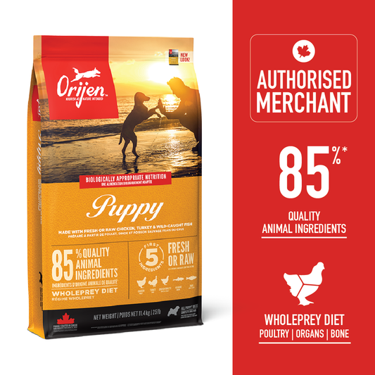 ORIJEN Dog Freeze-Dried Infused Puppy 11.4kg