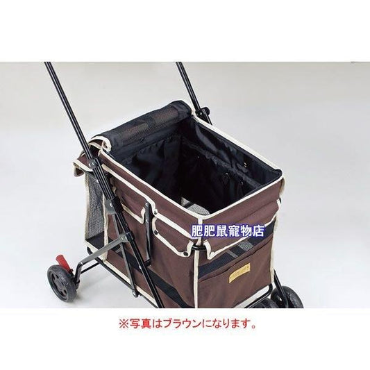Marukan Pet Trolley Cart- Available in Black & Red