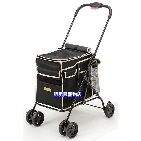 Marukan Pet Trolley Cart- Available in Black & Red