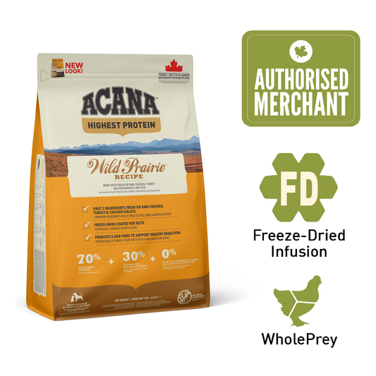 ACANA Dog Freeze-Dried Infused Wild Prairie Dog 2.0kg