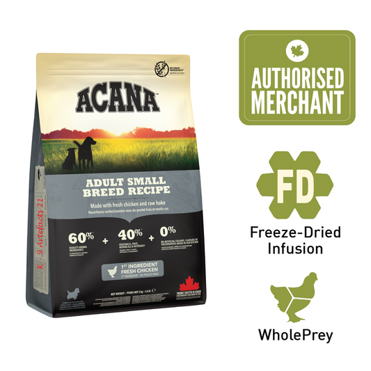 ACANA Dog Freeze-Dried Coated Adult Small Breed 2.0kg