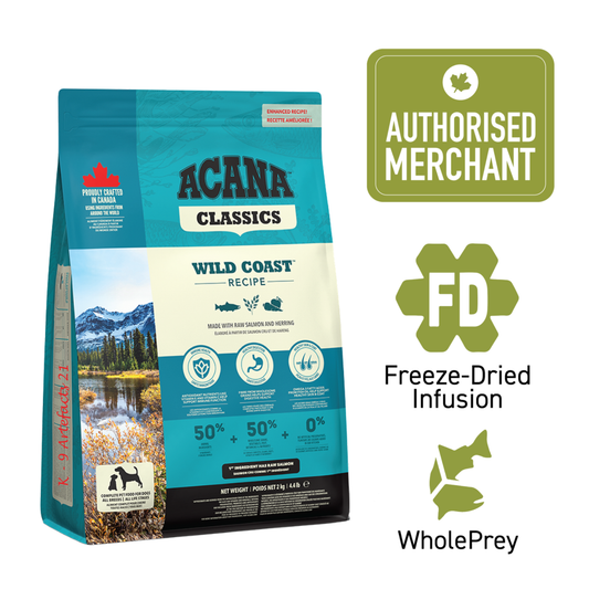ACANA Dog Freeze-Dried Coated Wild Coast 2.0kg