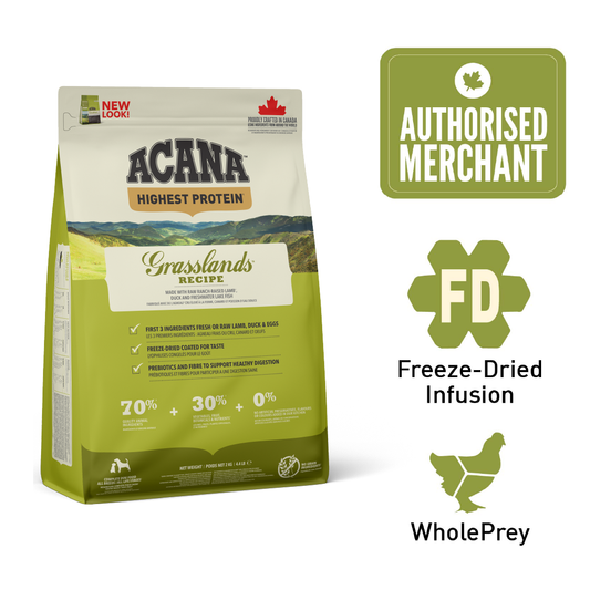ACANA Dog Freeze-Dried Infused Grasslands Dog 2.0kg