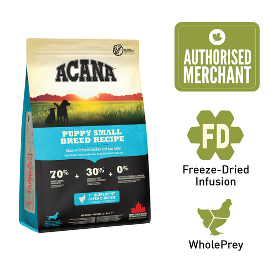 ACANA Puppy Freeze-Dried Coated Small Breed 2.0kg