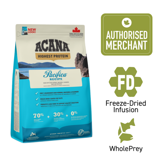 ACANA Dog Freeze-Dried Infused Pacifica Dog 2.0kg