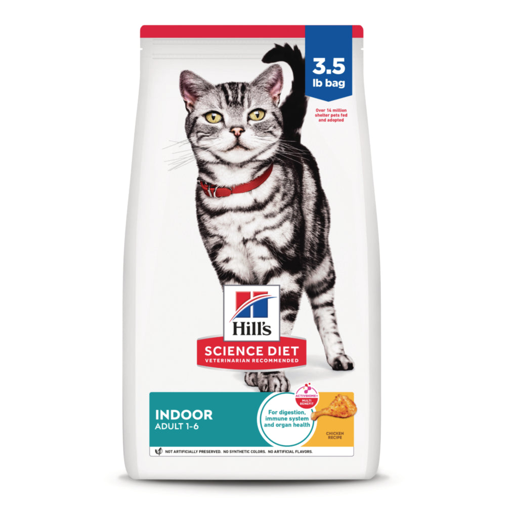 Hill's Science Diet Feline Adult Indoor 3.5lbs
