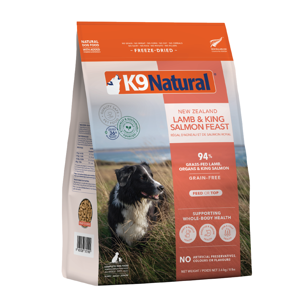 K9 Natural Freeze Dried Lamb & Salmon Feast [Any 2 extra 5% off]