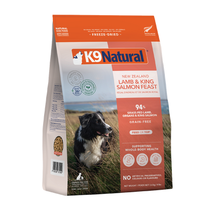 K9 Natural Freeze Dried Lamb & Salmon Feast [Any 2 extra 5% off]