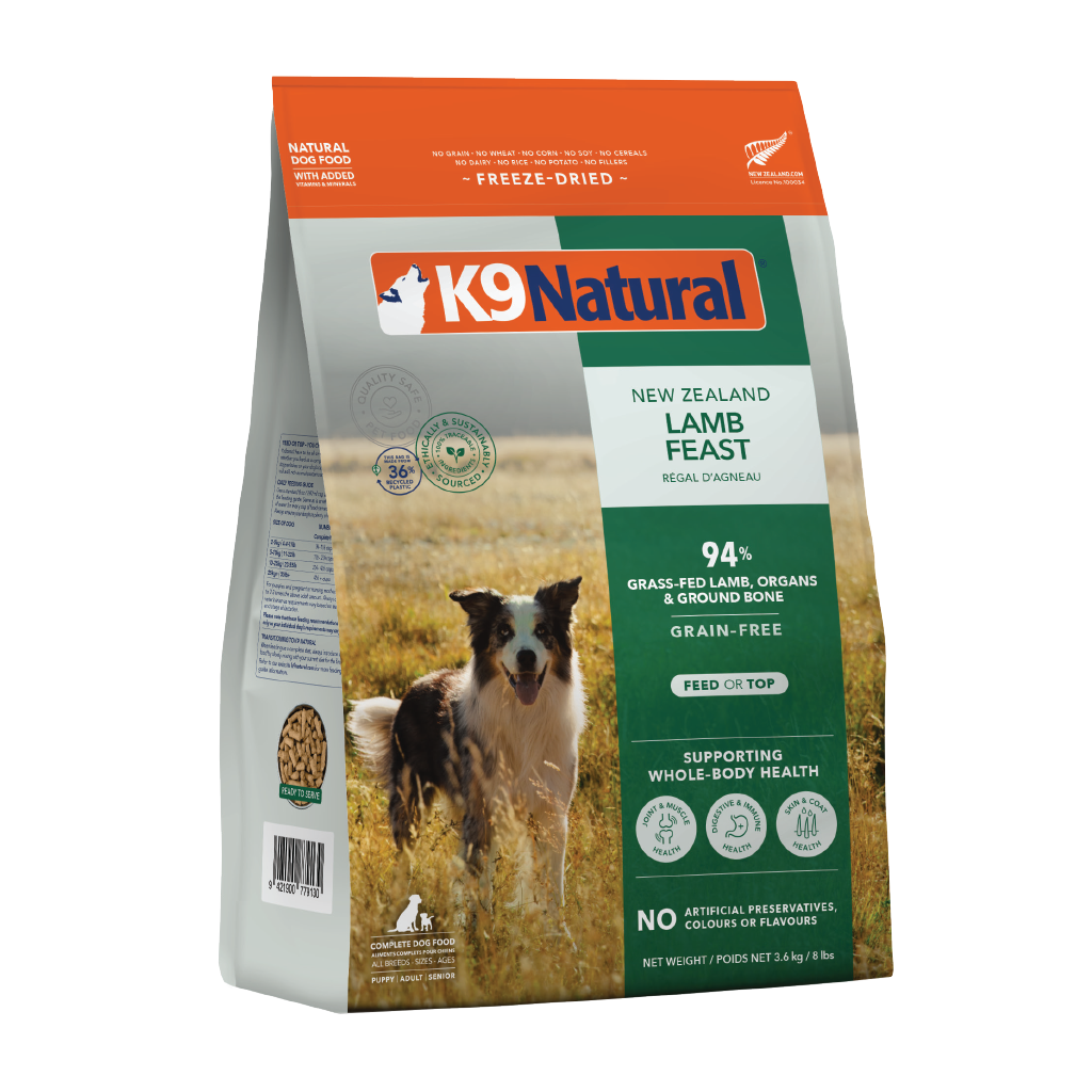 K9 Natural Freeze Dried Lamb Feast [Any 2 extra 5% off]