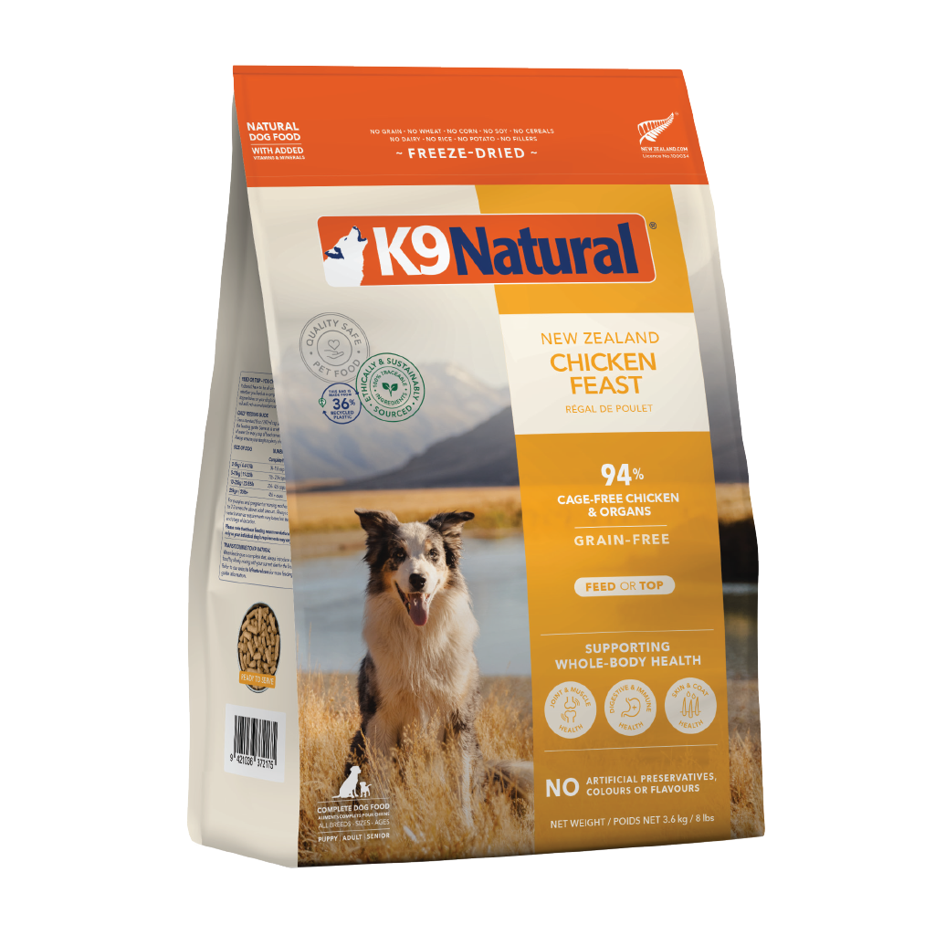 K9 Natural Freeze Dried Chicken Feast [Any 2 extra 5% off]