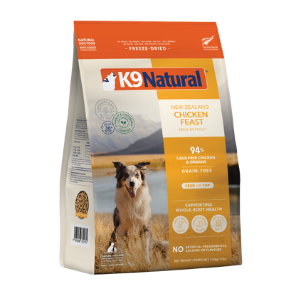 K9 Natural Freeze Dried Chicken Feast [Any 2 extra 5% off]