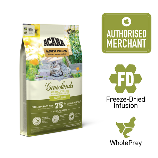 ACANA Cat Freeze-Dried Infused Grasslands 4.5kg