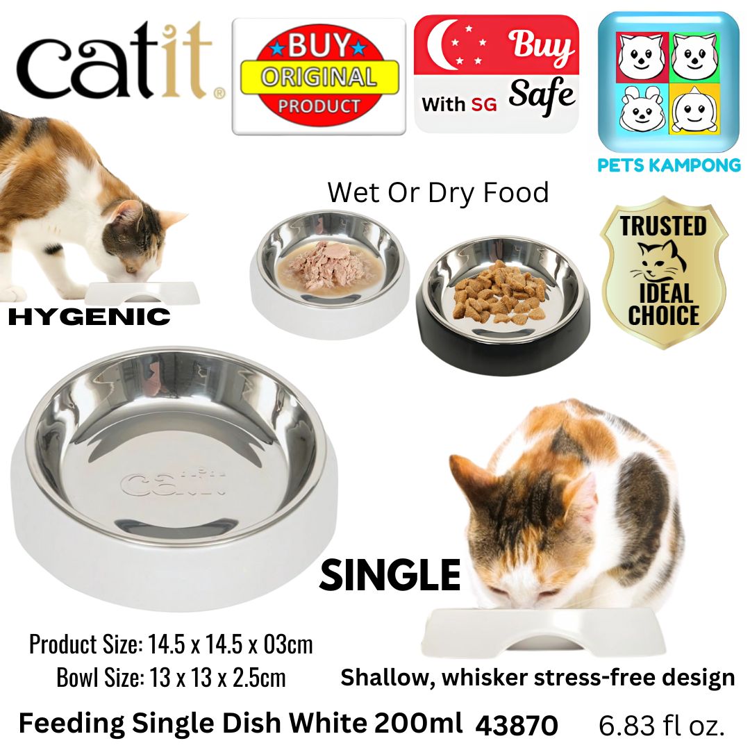 Catit 2.0 Single Feeding Dish For Cats