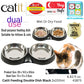 Catit Feeding Double Dish - 2 x 200ml (6.83 fl oz)