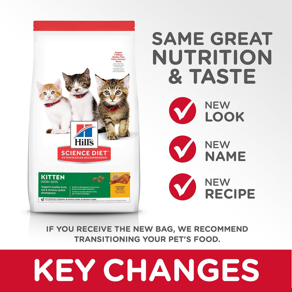 Science Kitten Science Diet Feline Kitten Chicken Recipe 3.5lbs – Pets Kampong SG