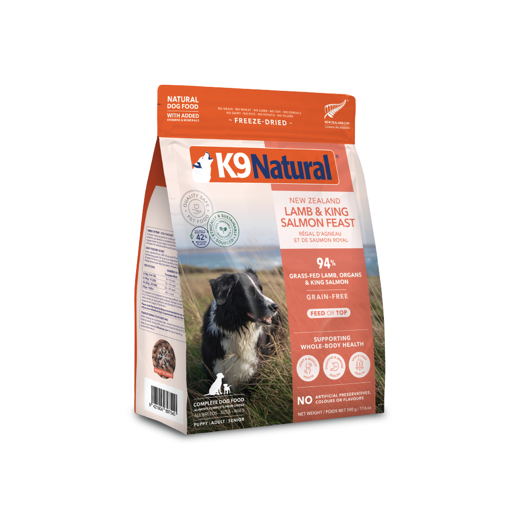 K9 Natural Freeze Dried Lamb & Salmon Feast [Any 2 extra 5% off]