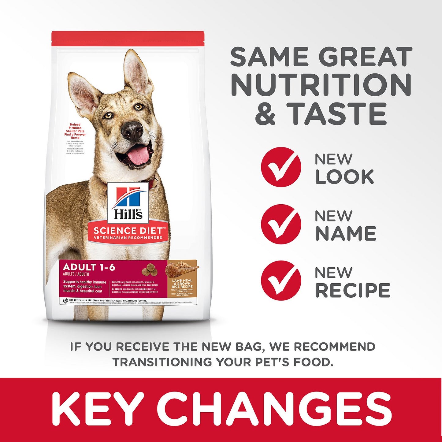 Science Diet Canine Adult Lamb Meal & Brown Rice Recipe - 15.5lbs