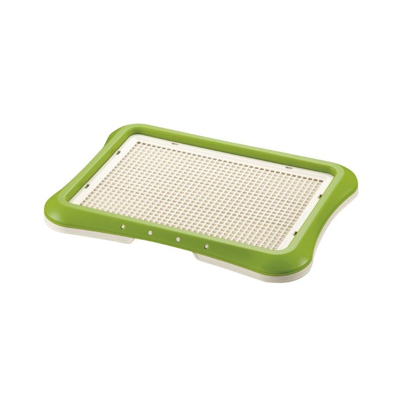 Richell Pee Tray With Mesh Regular (45W x 35D x 4H cm) - Green