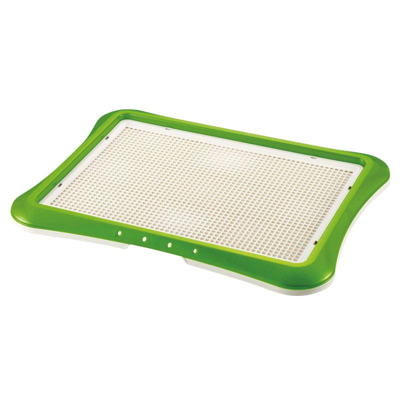 Richell Pee Tray With Mesh Wide (64W x 48D x 4H cm) - Green