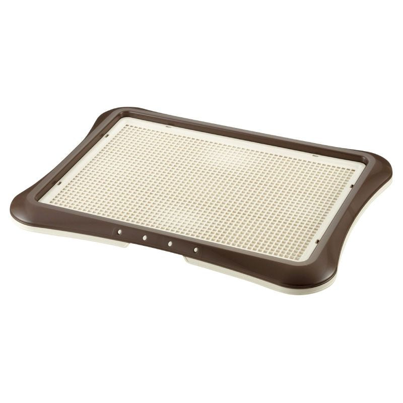 Richell Pee Tray With Mesh Wide (64W x 48D x 4H cm) - Brown
