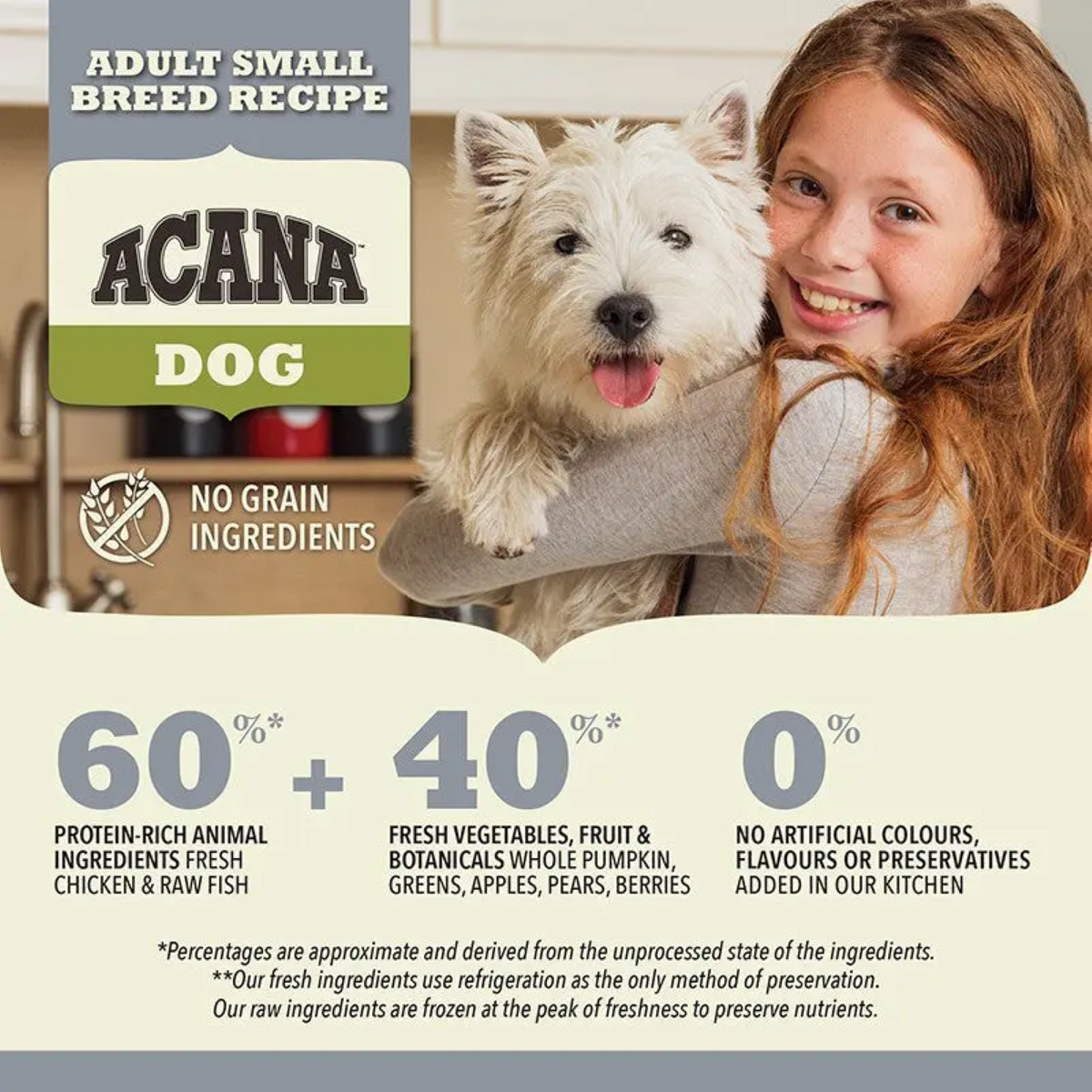 ACANA Dog Freeze-Dried Coated Adult Small Breed 6.0kg