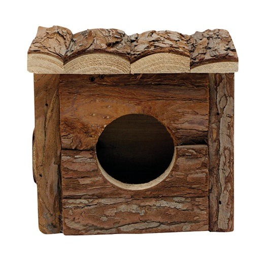 Living World Tree House Real Wood Cabin - Small - 15.5 cm (6") L x 15.5 cm (6") W x 15 cm (5.75") H